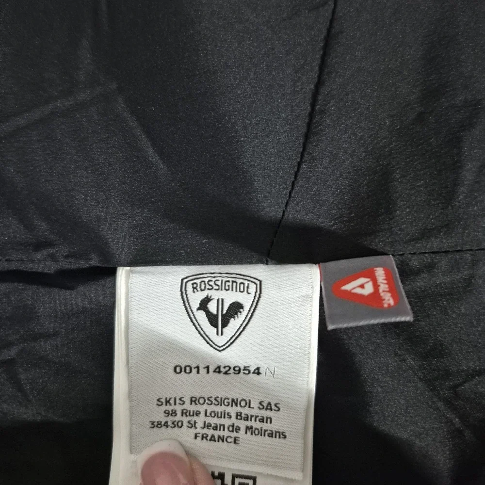 Rossignol Opside Primaloft Jacket Womens Med Black  Water Repellent Full Zip NEW